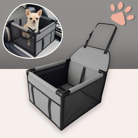 siege auto pour chien la niche de jules JuJuDriveSeat variante gris