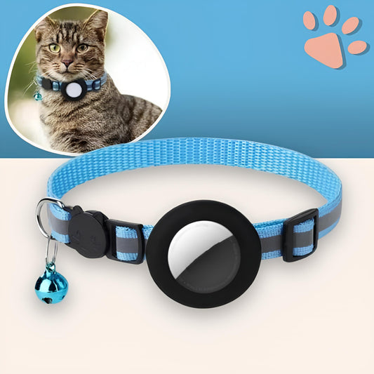 collier chat pour airtag comment retrouver son chat jujufindcat la niche de jules bleu ciel