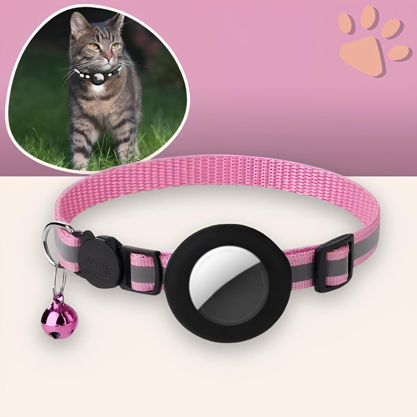 collier chat pour airtag comment retrouver son chat jujufindcat la niche de jules rose