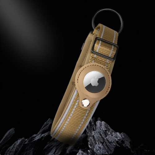 Collier chien pour airtag jujufindog la niche de jules design