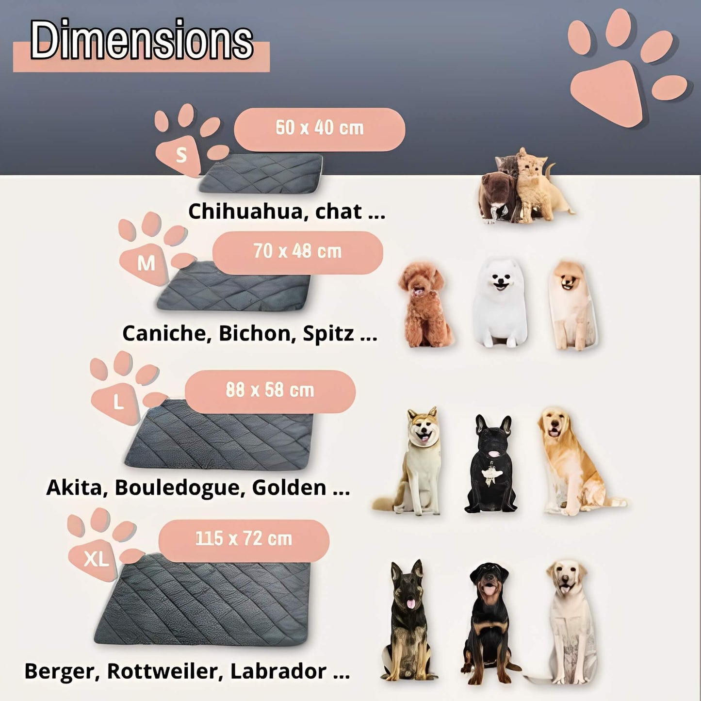 Coussin auto chauffant jujuthermocozy la niche de jules dimensions