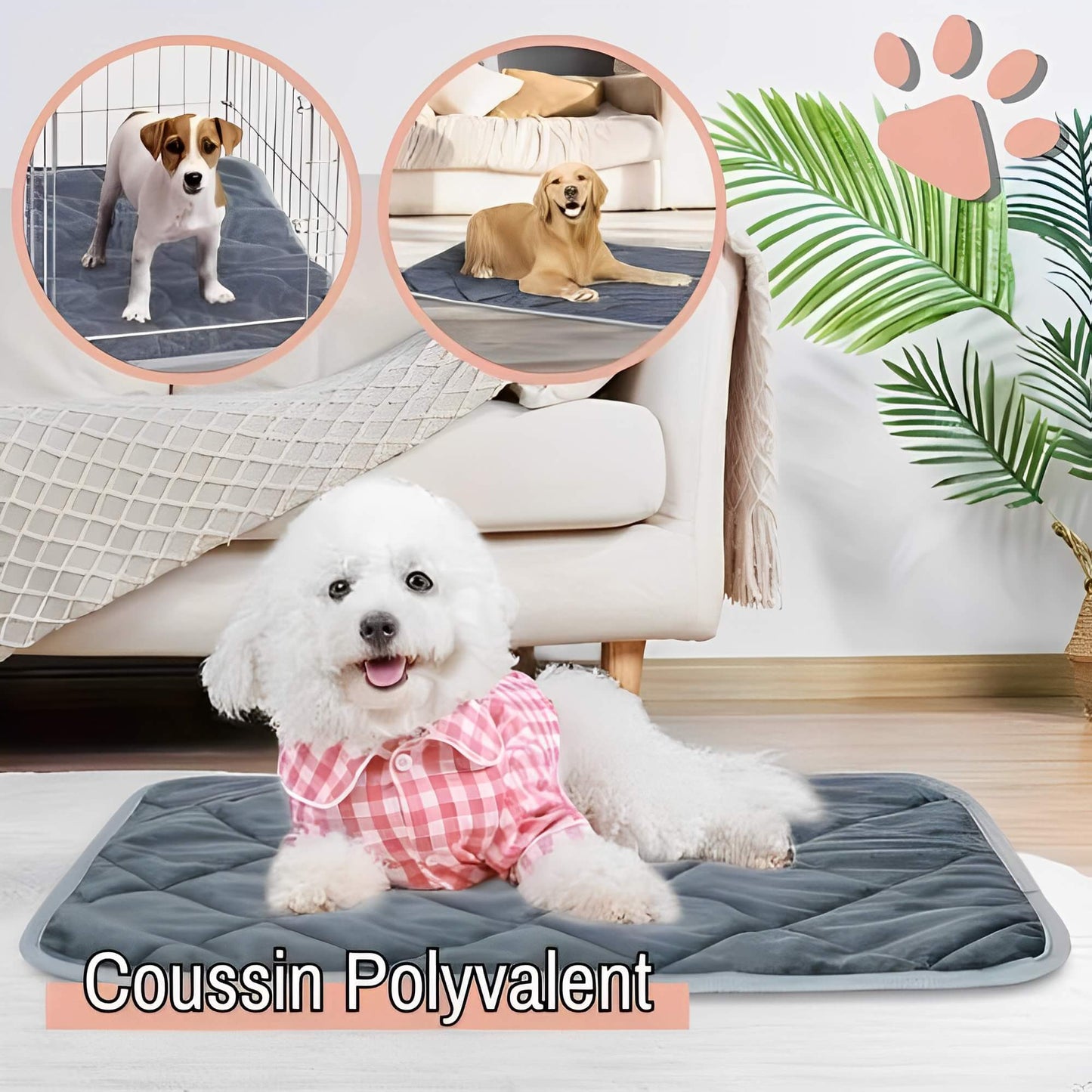 Coussin auto chauffant jujuthermocozy la niche de jules coussin polyvalent