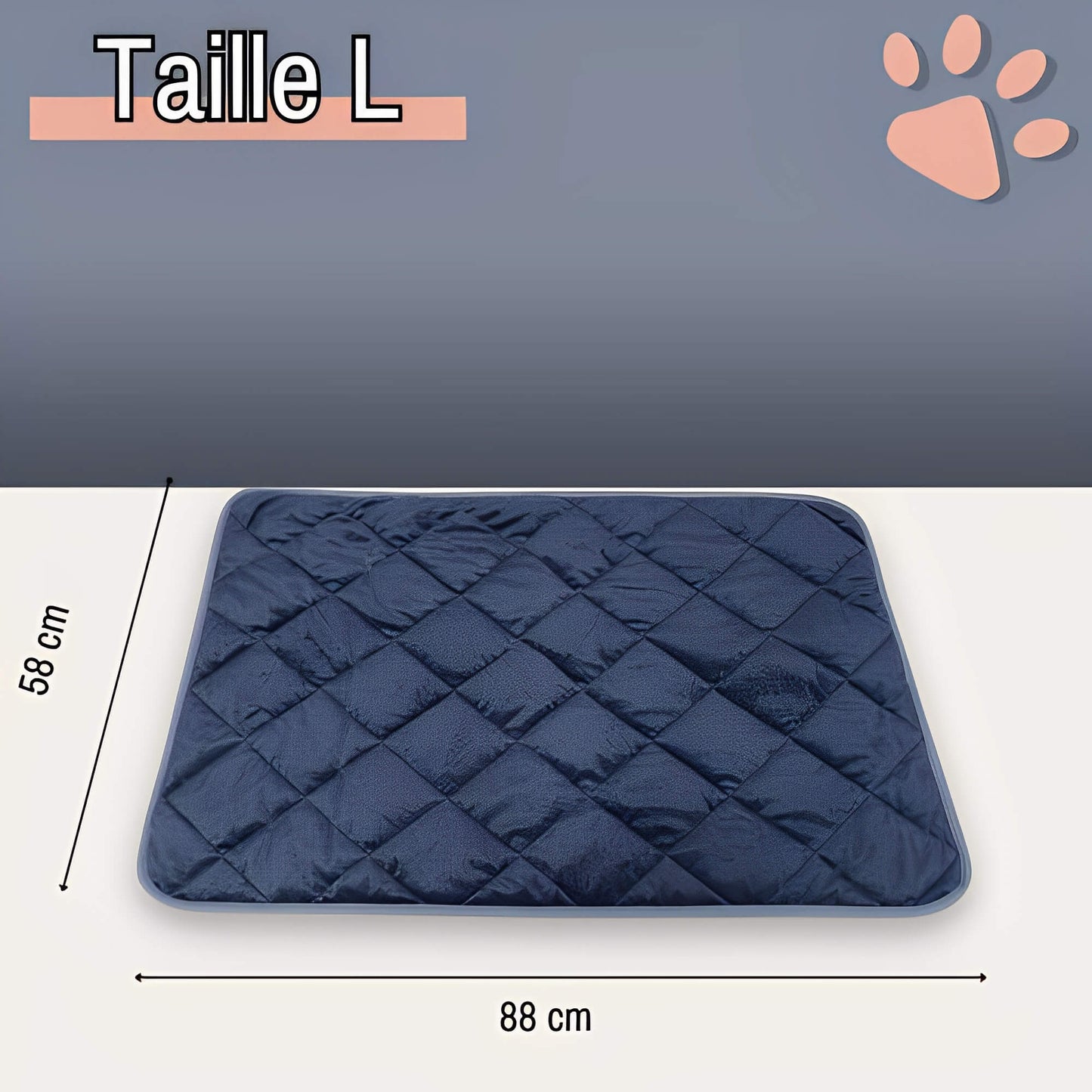 Coussin auto chauffant jujuthermocozy la niche de jules taille L