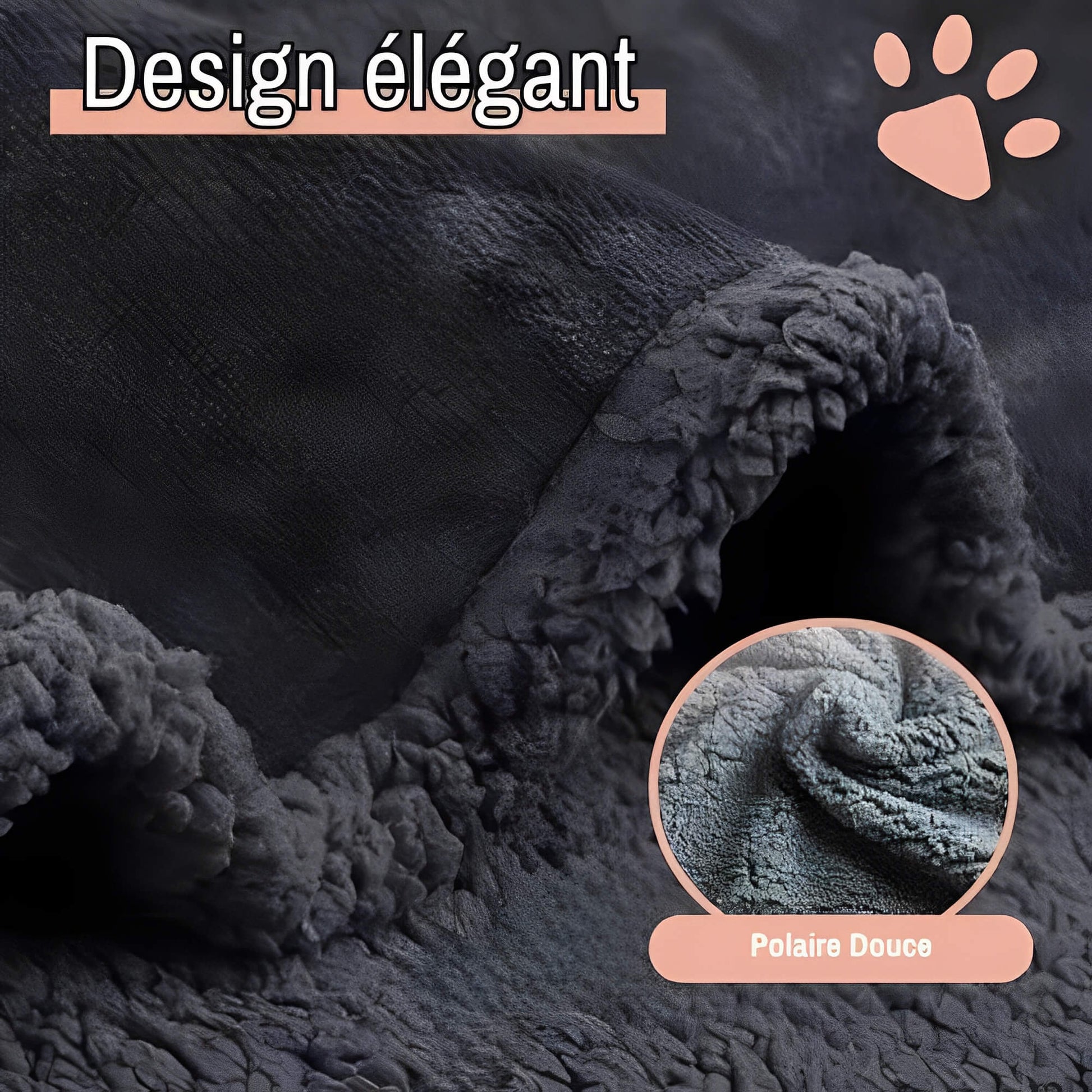 Couverture impermeable pour chien JujuProtectBlanket design elegant