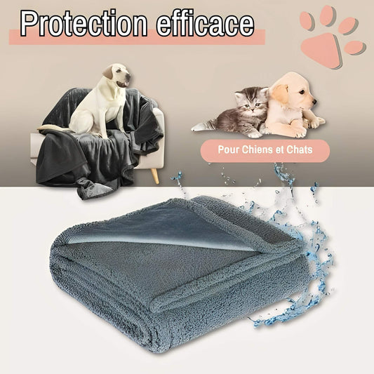Couverture impermeable pour chien JujuProtectBlanket protection efficace