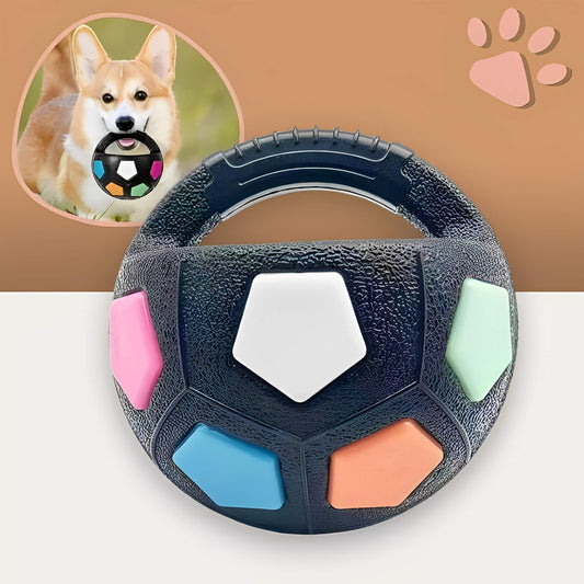 Jouet pour chien Ballon de Foot la niche de Jules JujuFootPlay variante noir