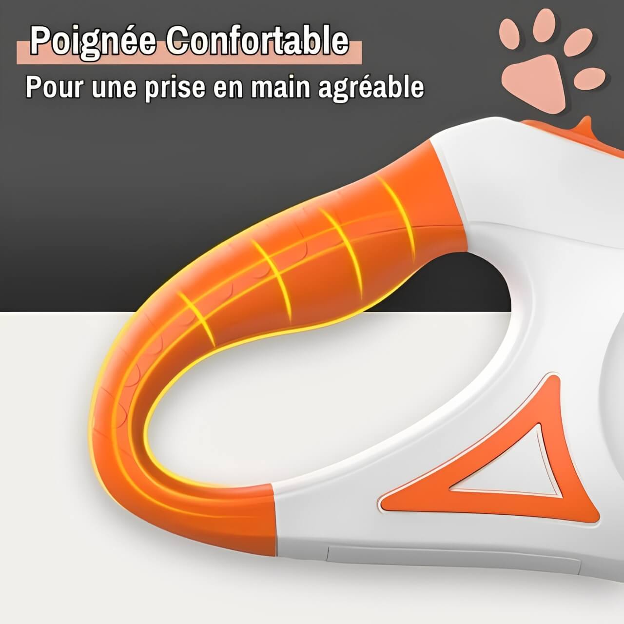 Laisse pour chien Enrouleur Lumiere jujuleashled la niche de jules confortable