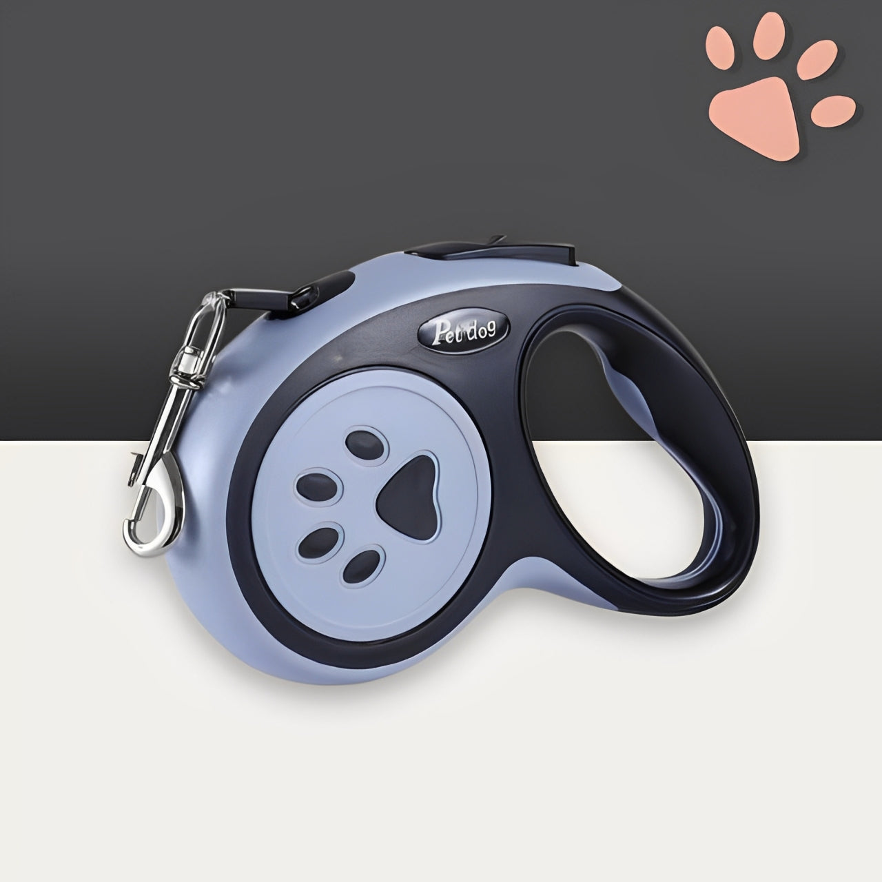 Laisse retractable pour chien jujuretractleash la niche de jules noir