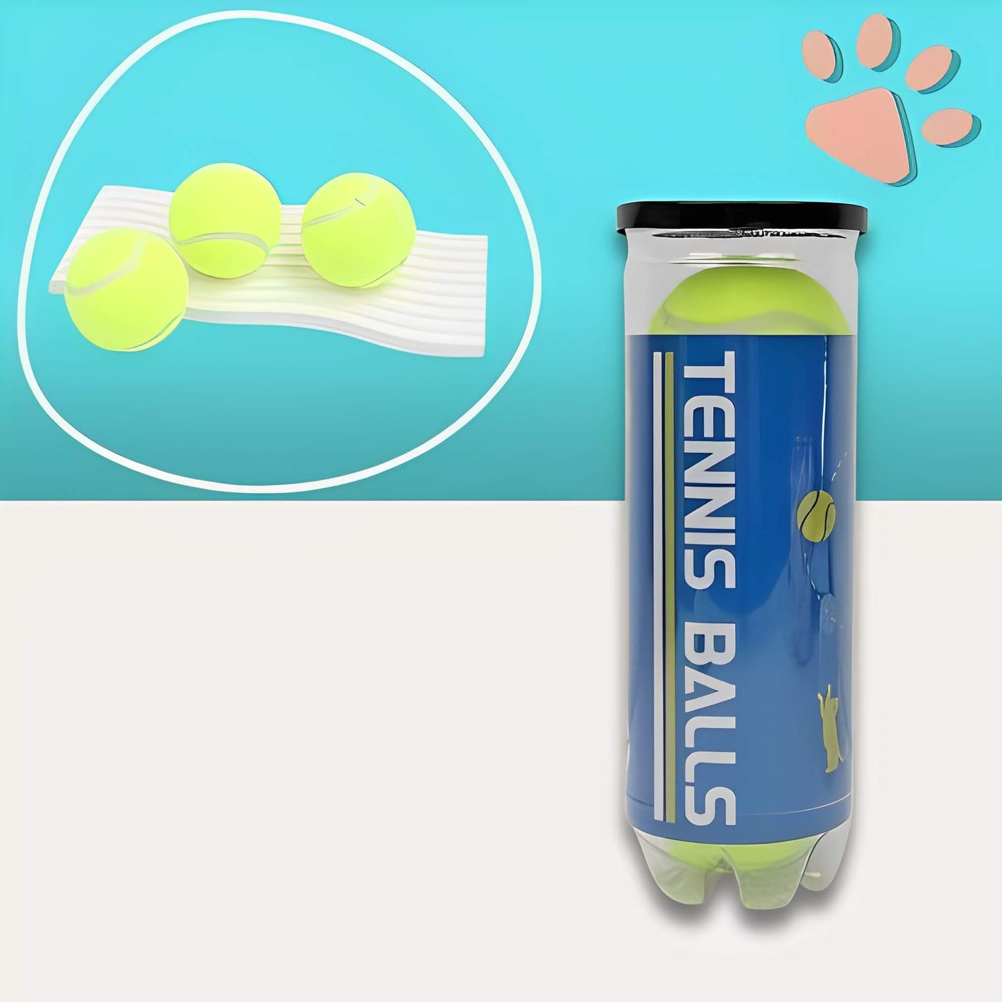 Lanceur de Balle Pour Chien la niche de jules JuJuLaunchGrip variante trois balles