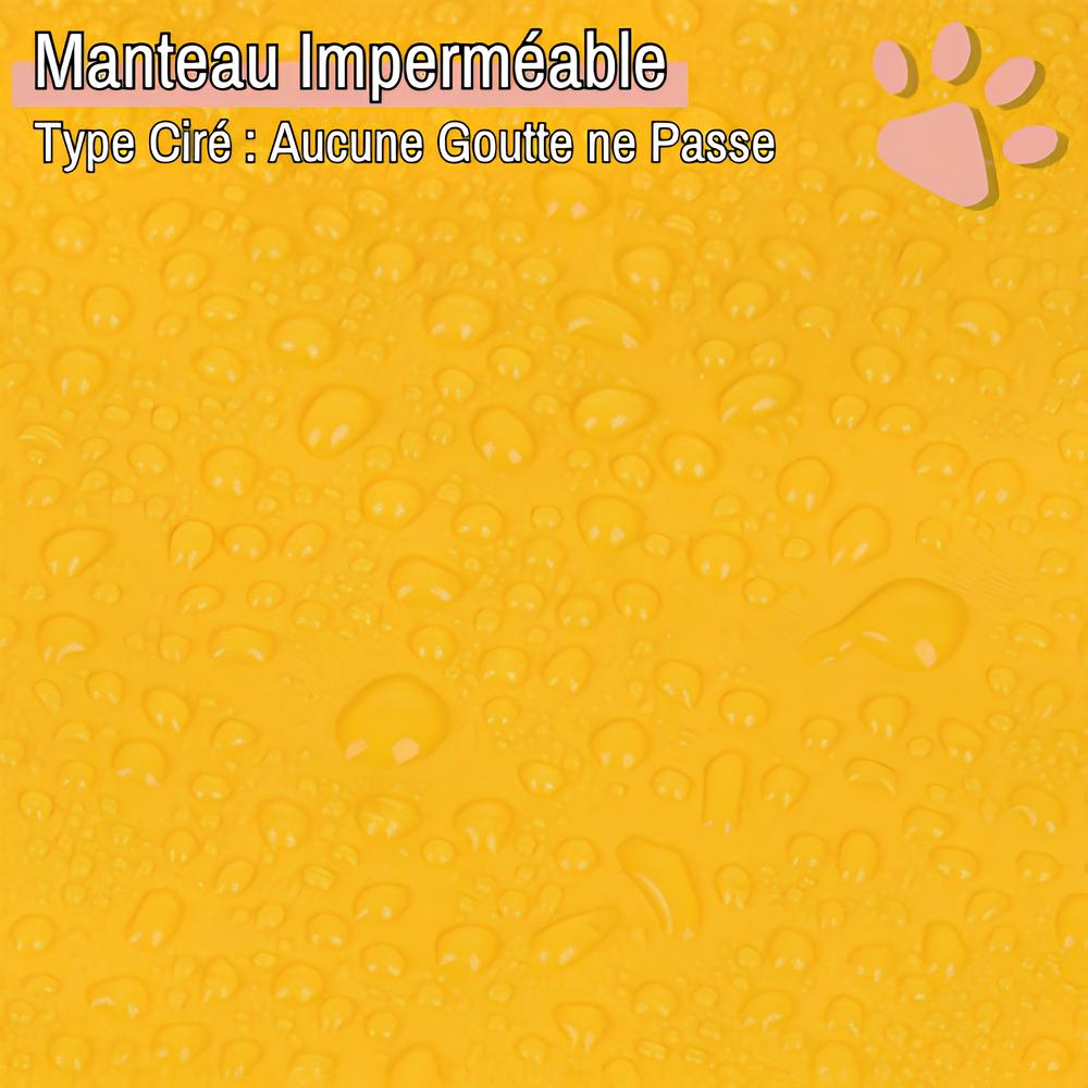 Manteau de pluie pour chien la niche de jules jujuwat imperméable ciré