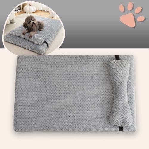 Tapis pour chien JujuRelaxCervical la niche de jules gris