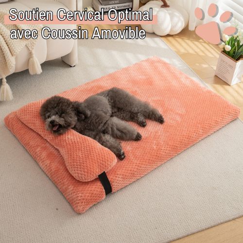 Tapis pour chien JujuRelaxCervical la niche de jules soutien cervical