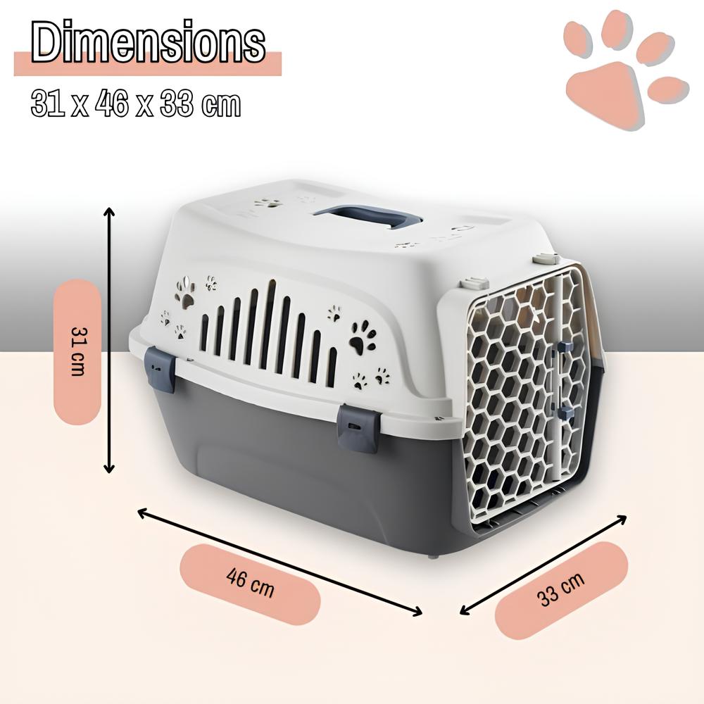 cage de transport pour chien ou chat compagnie aerienne jujutranspet la niche de jules dimensions