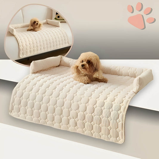 coussin pour chien tapis pour chien la niche de jules jujudognap blanc creme