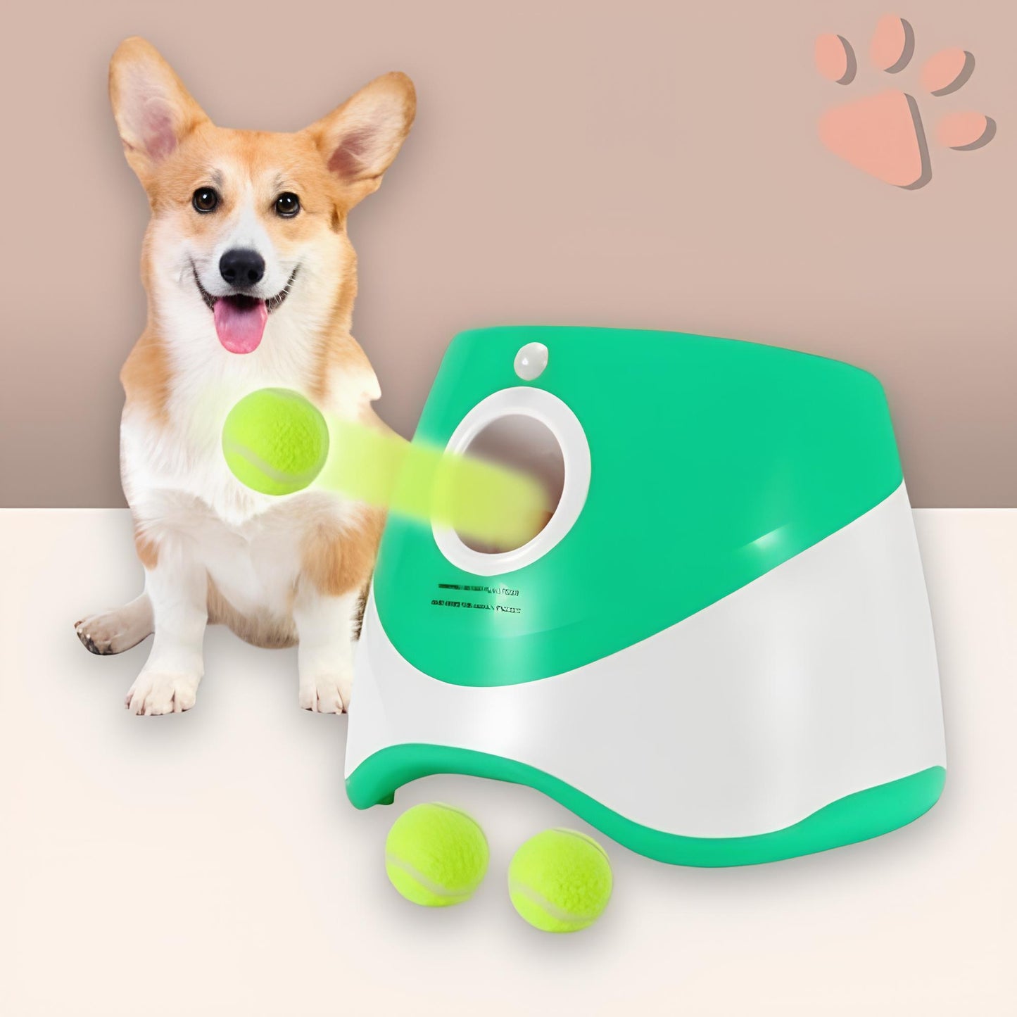 Jouet pour chien (ou chat) - Lanceur de Balle | JuJuLaunchBall™