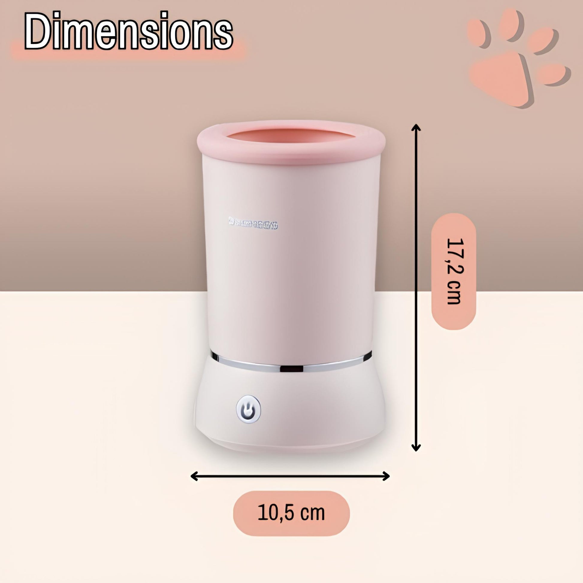 nettoyeur de pattes pour chien automatique jujucleanpawsauto la niche de jules dimensions