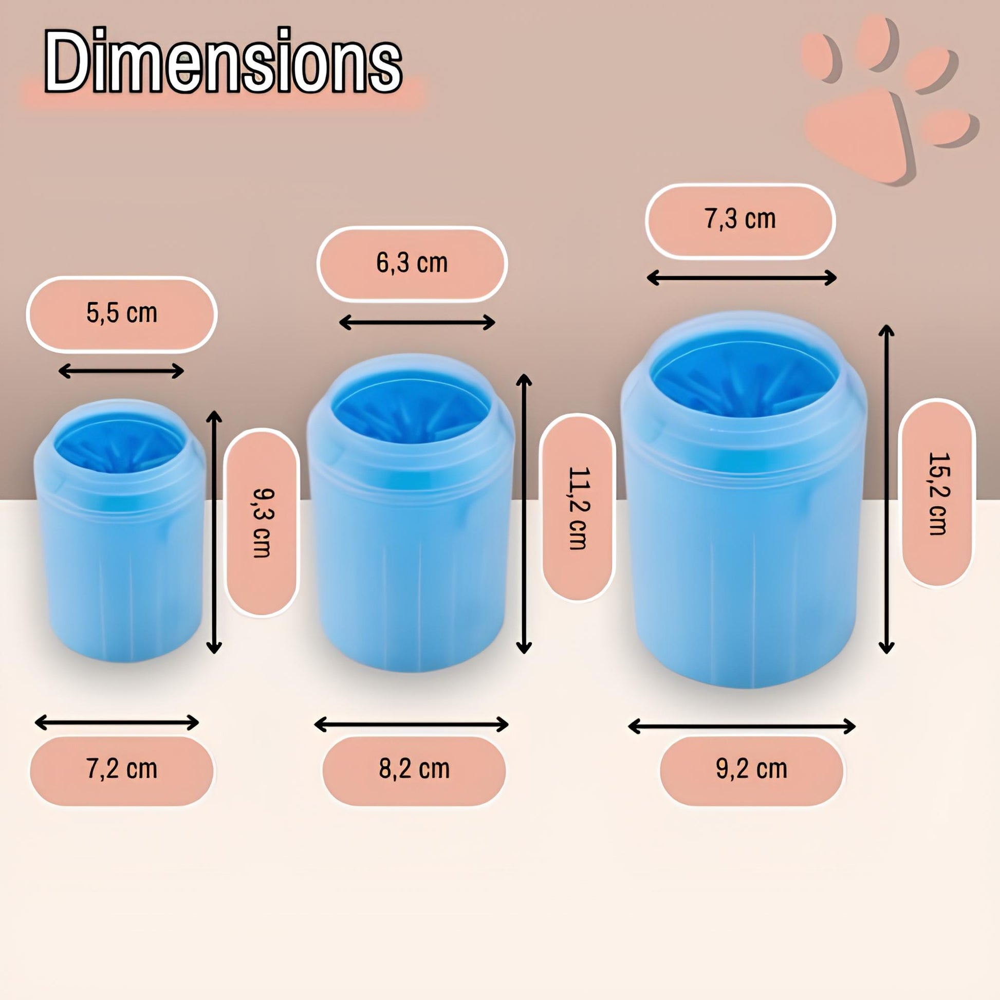 nettoyeur de pattes pour chien manuel jujucleanpawscup la niche de jules dimensions