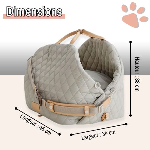sac de transport pour chien chat jujucocoonbag la niche de jules dimensions