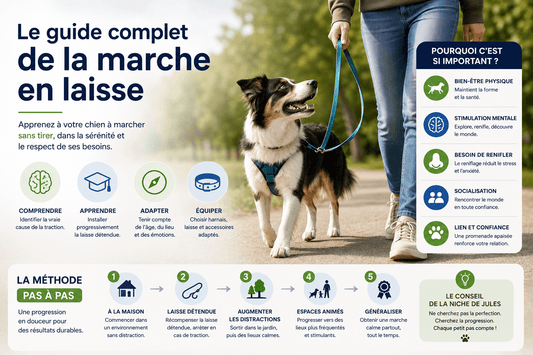 2026 Le guide complet de la marche en laisse chez le chien la niche de jules