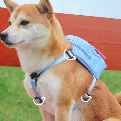 harnais sac à dos pour chien la niche de jules jujubag principale