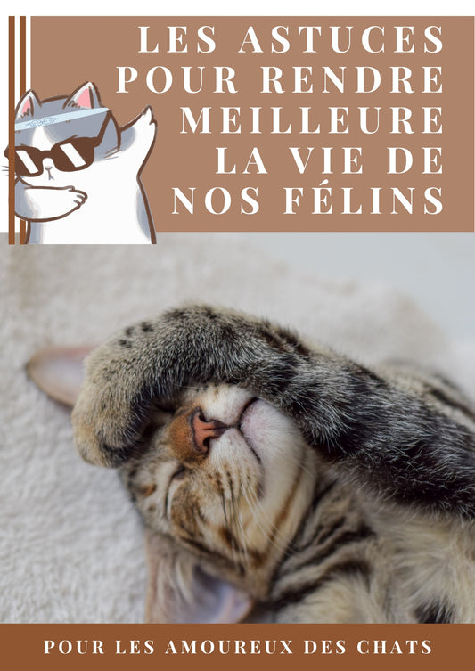 Ebook | Les Astuces pour Rendre Meilleure la Vie de nos Félins - 27 pages