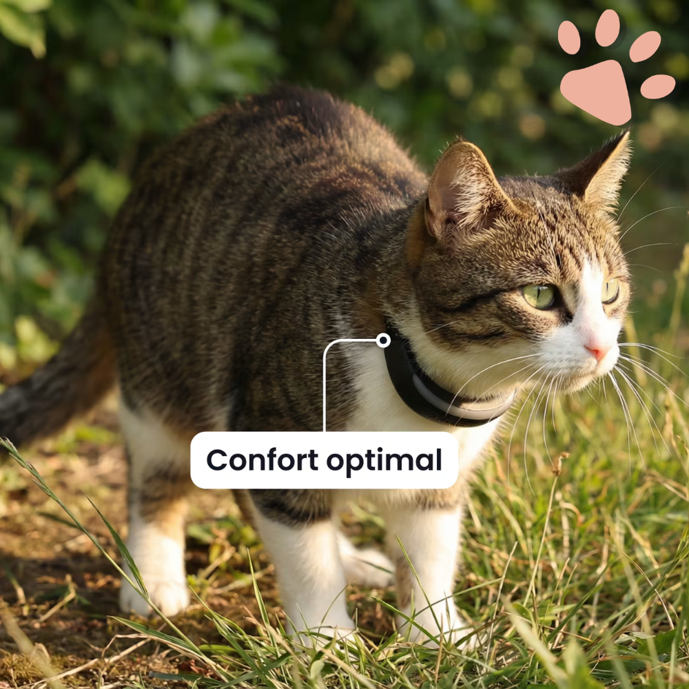 Collier gps pour chat tractive partenaire officiel france la niche de jules confort optimal
