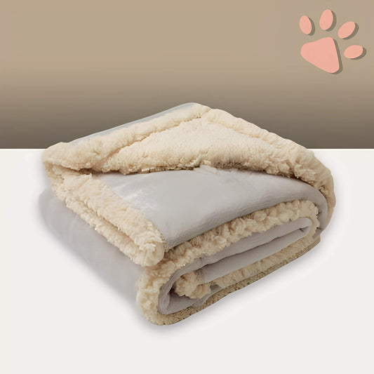 Couverture impermeable pour chien JujuProtectBlanket beige