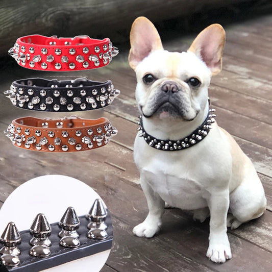 collier punk pour chien la niche de jules punkyjuju visuel02