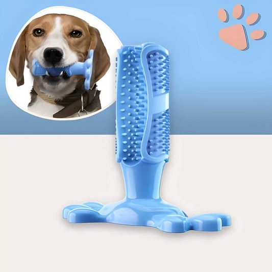 Jouet pour chien a macher jujudentguard la niche de jules variante bleue