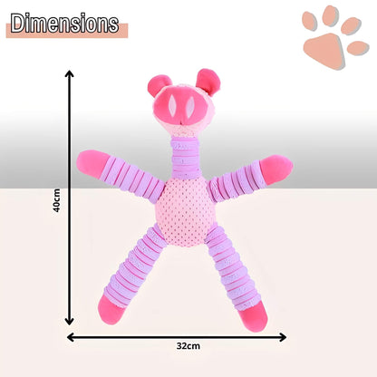 Jouet Sonore Pour Chien en forme de Cochon La Niche de Jules JuJuPiggySound dimensions