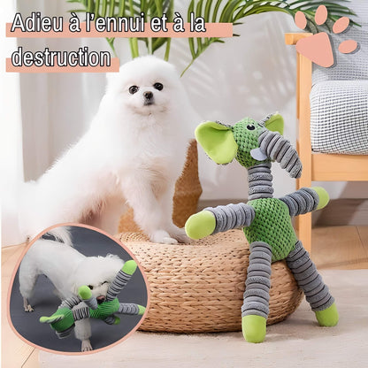 Jouet Sonore pour petits et Moyens chiens La Niche de Jules JujuElephantPlay adieu a l ennui et a la destruction