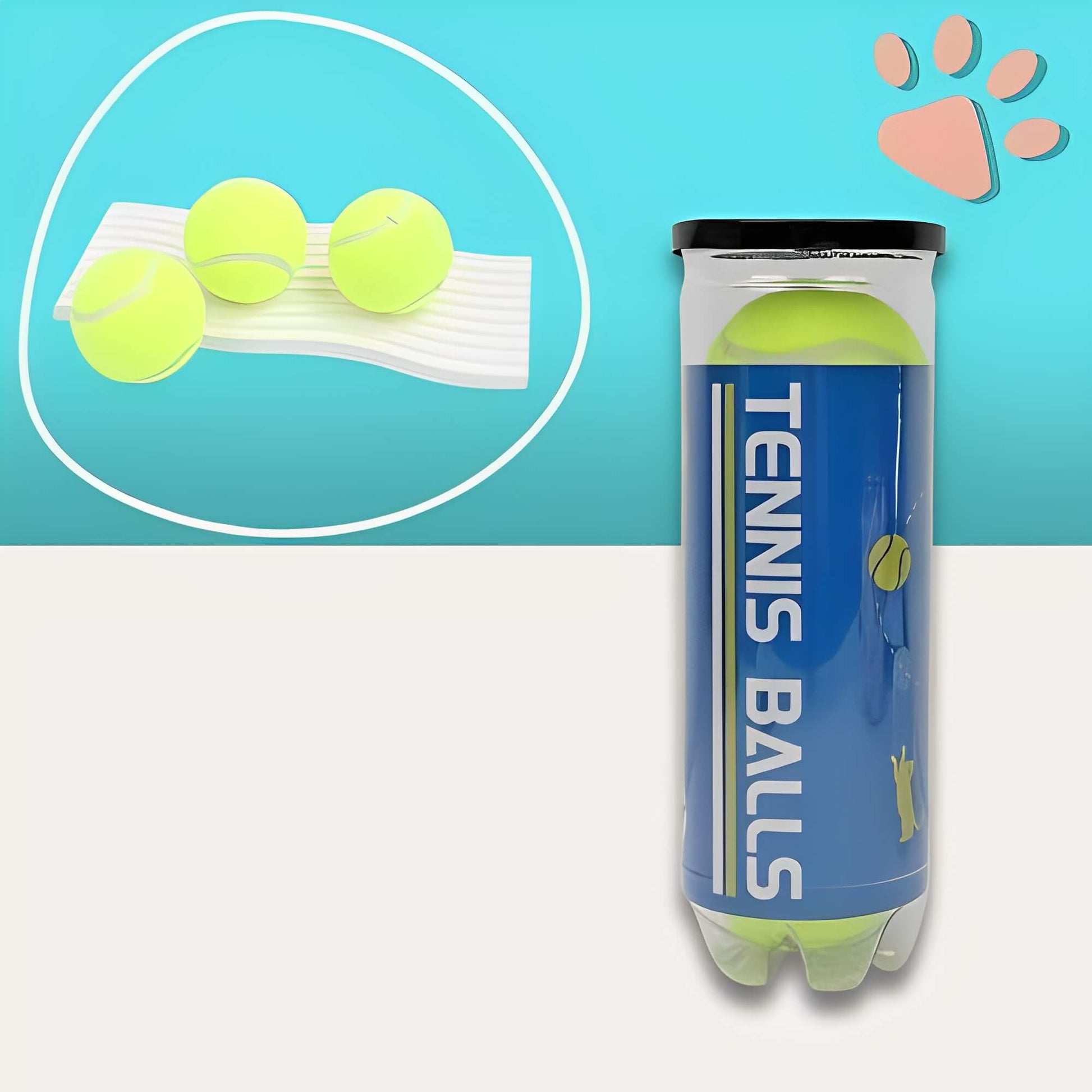 Lanceur de Balle Pour Chien la niche de jules JuJuLaunchGrip variante trois balles