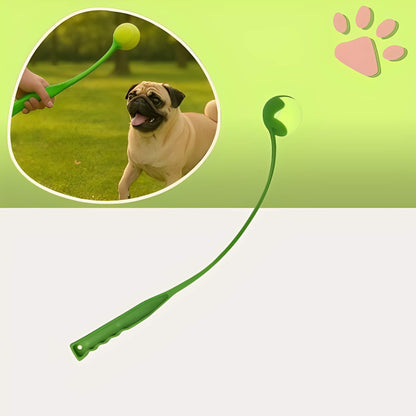 Lanceur de Balle Pour Chien la niche de jules JuJuLaunchGrip variante vert