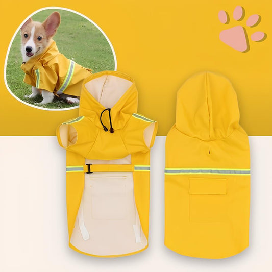Manteau de pluie pour chien la niche de jules jujuwat jaune