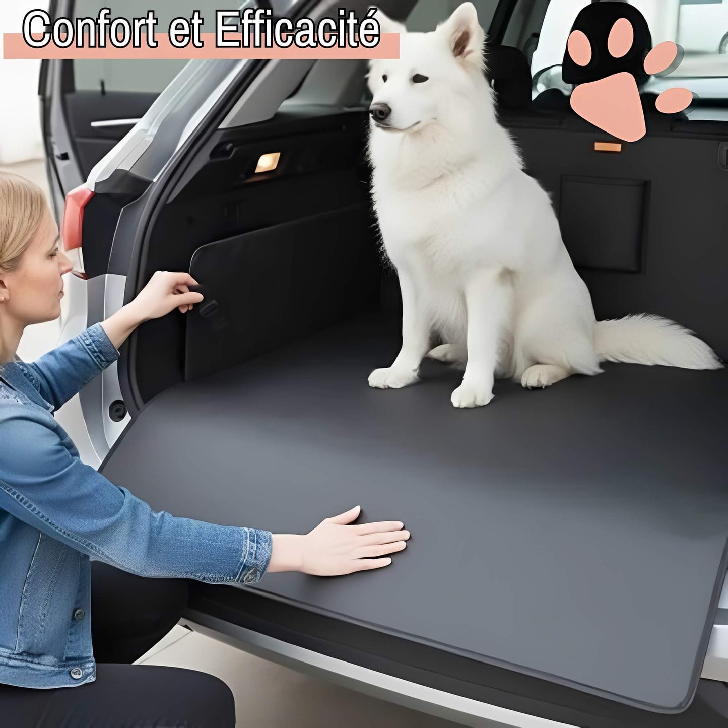 Protection voiture pour chiens la niche de jules JujuBlackProtect confort efficacite