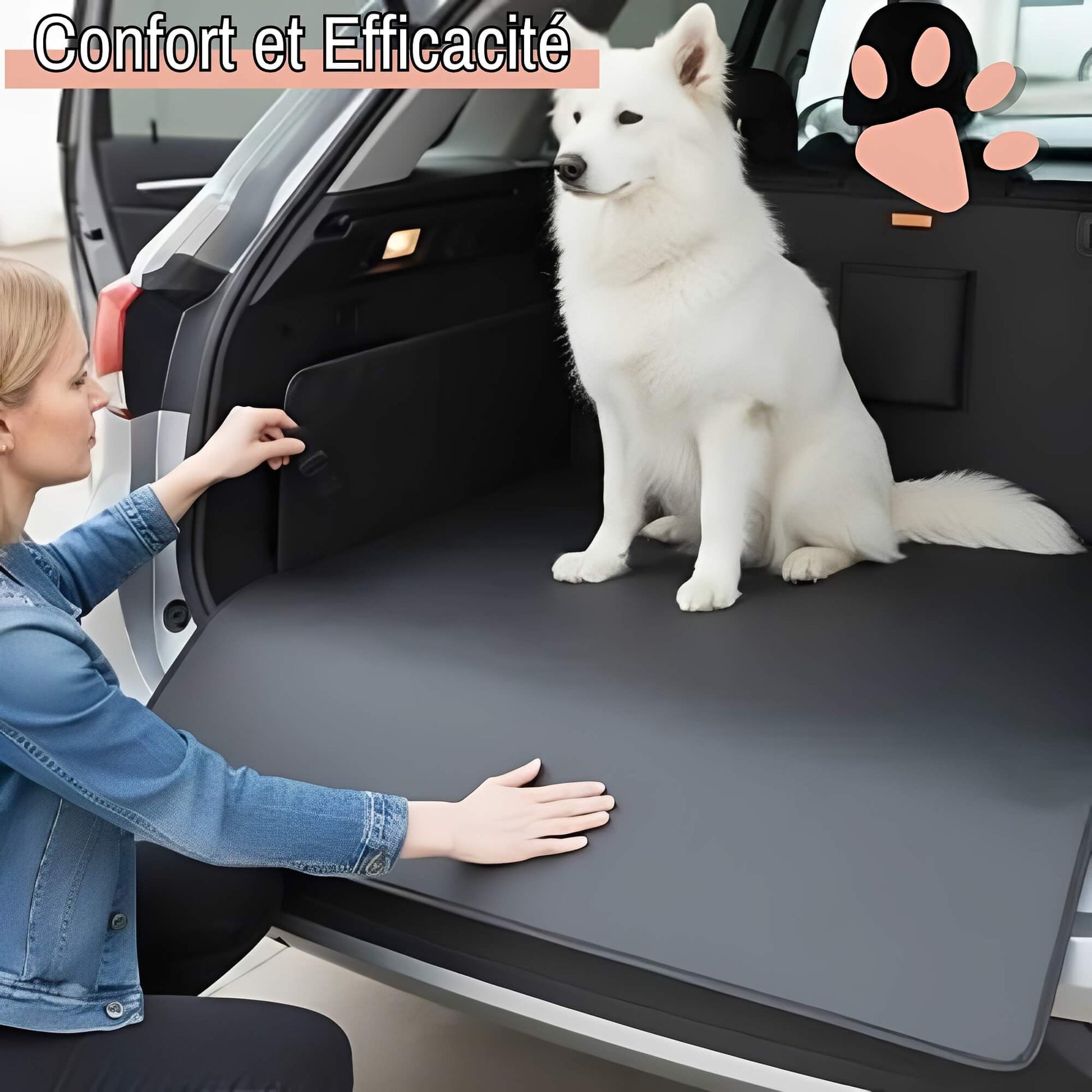 Protection voiture pour chiens la niche de jules JujuBlackProtect confort efficacite
