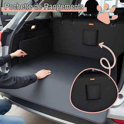 Protection voiture pour chiens la niche de jules JujuBlackProtect pochette rangements