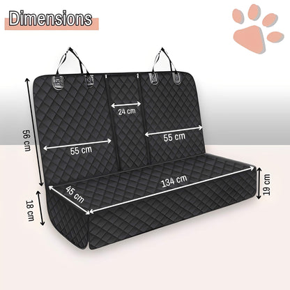 Protection Banquette Arrière Voiture pour Chien Anti Poils la niche de jules JUJUSEATSHIELD dimensions