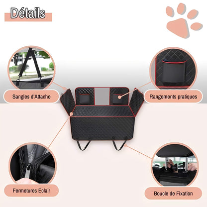 Protection Banquette Arriere Pour Voiture pour Chien la niche de Jules JuJuCarProtect details
