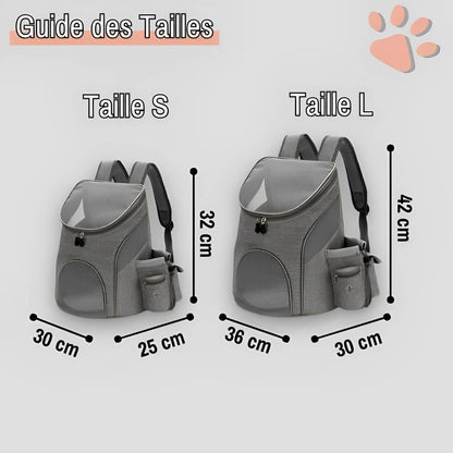 Sac de transport pour chien jujubagone la niche de jules guide des tailles