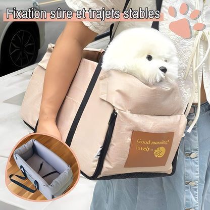 Sac de transport pour Chien la niche de jules Jujucarnest fixation sure et trajets stables