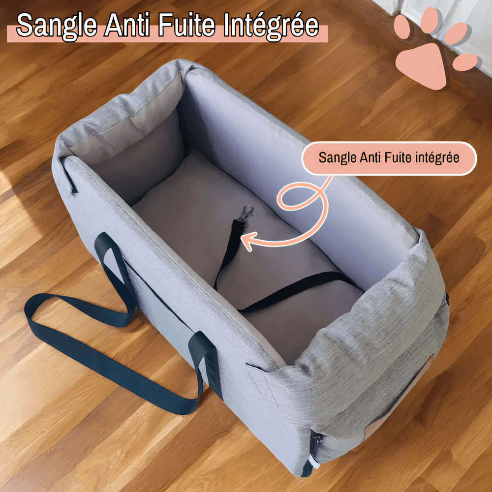 Sac de transport pour Chien la niche de jules Jujucarnest sangle anti fuite