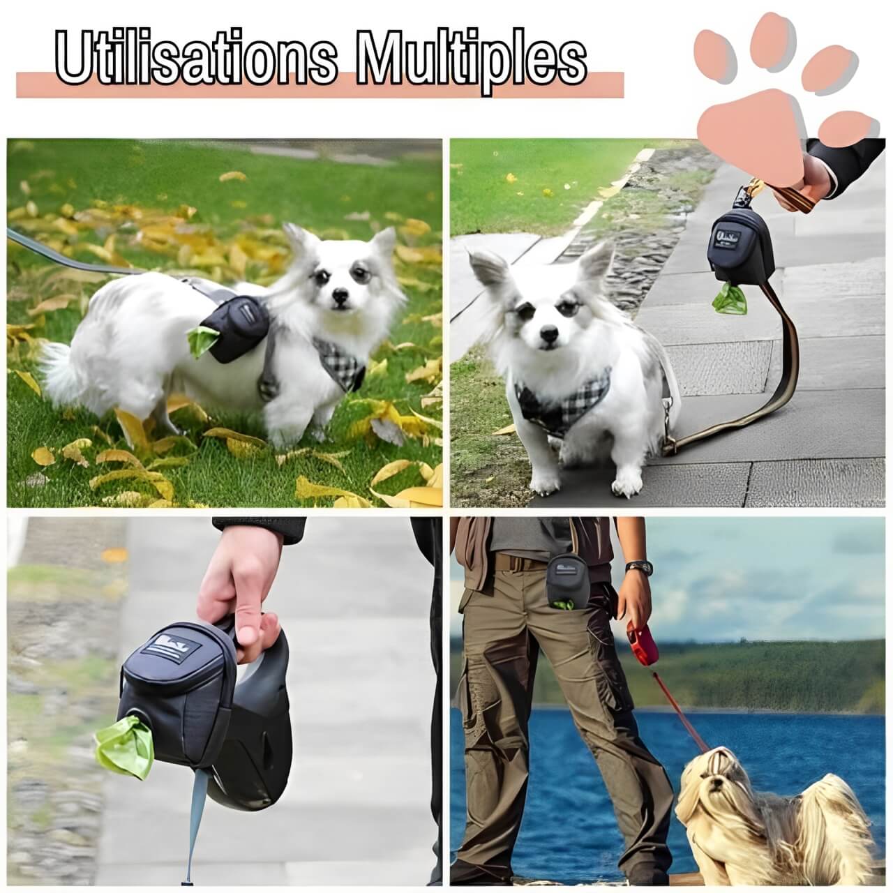 distributeur de sacs pour chien jujubagpoop la niche de jules utilisations multiples