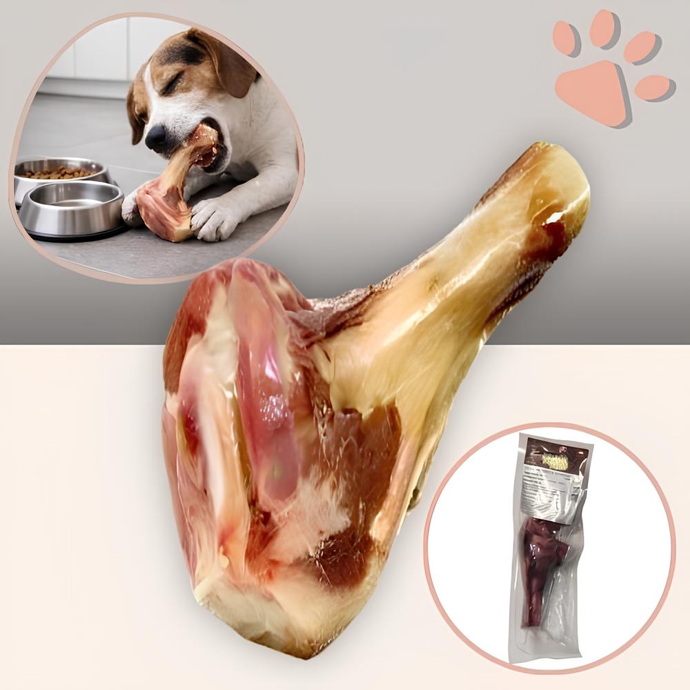friandise pour chien demi os jambon serrano la niche de jules mon ami luki