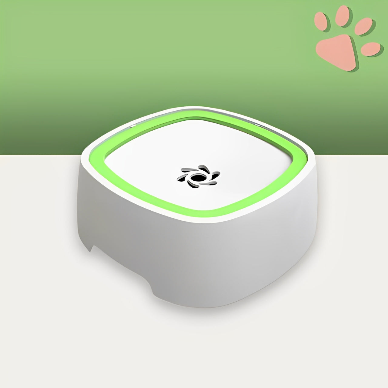 gamelle anti debordement pour chien la niche de jules jujugam vert 1L