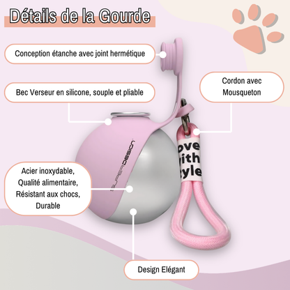 mini gourde ronde pour chien jujuhydrogo la niche de jules details gourde superdesign
