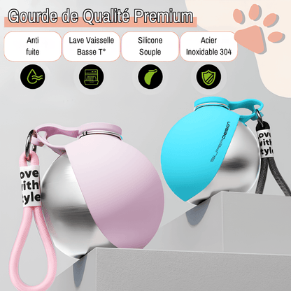mini gourde ronde pour chien super design la niche de jules qualité premium
