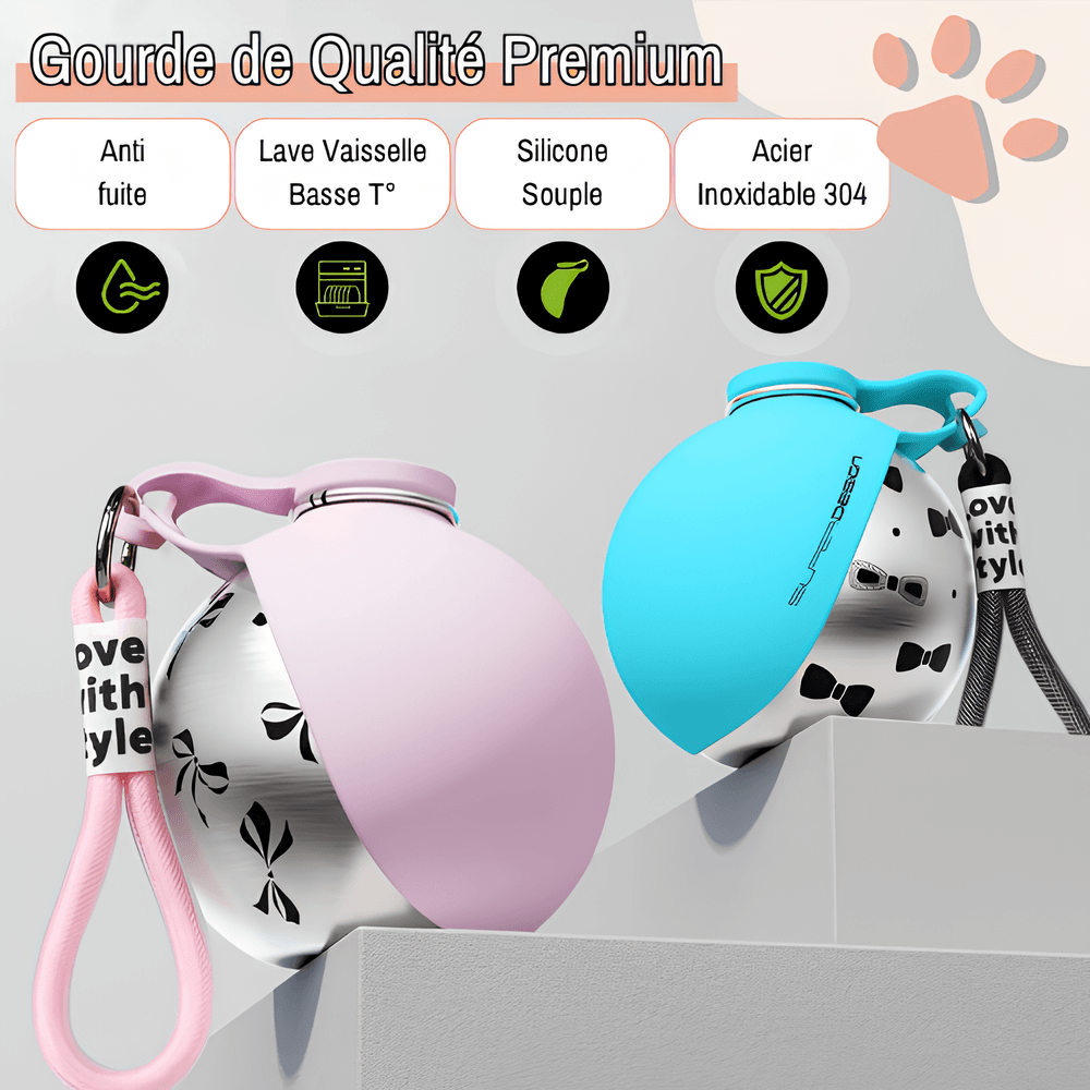 mini gourde ronde pour chien jujuhydrogo la niche de jules 2 en 1