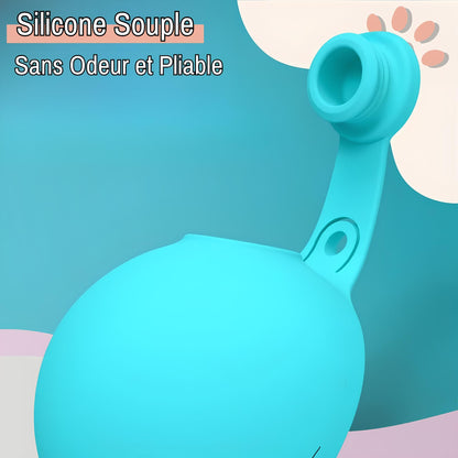 mini gourde ronde pour chien jujuhydrogo la niche de jules silicone souple