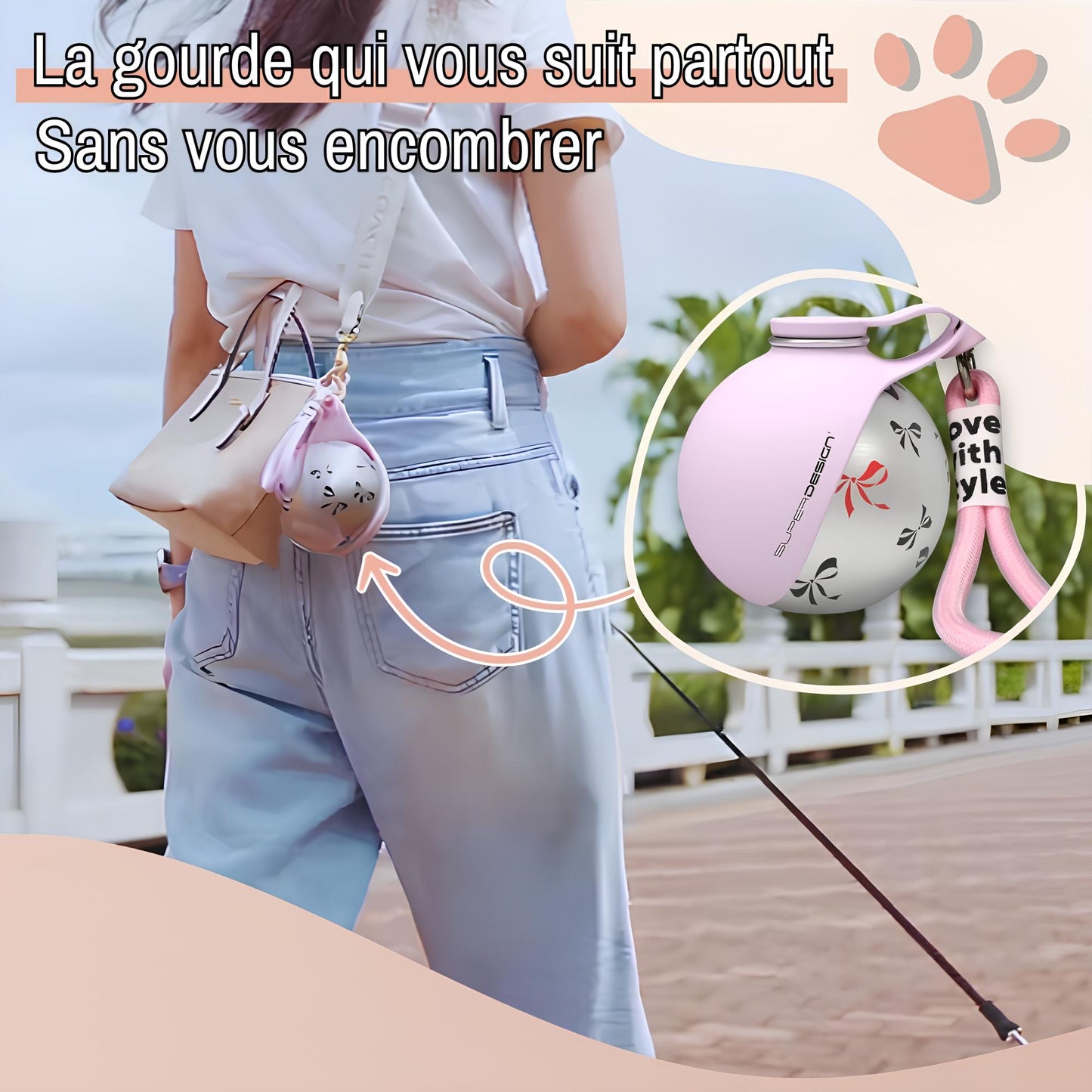 mini gourde ronde pour chien jujuhydrogo la niche de jules vous suit partout